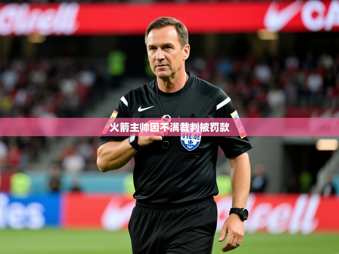 2025米兰体育平台登录入口火箭主帅因不满裁判被罚款